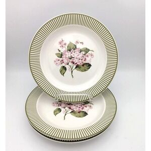 Set of 3 Vintage Martha Stewart‎ Everyday Hydrangea Salad Plates 8.5"